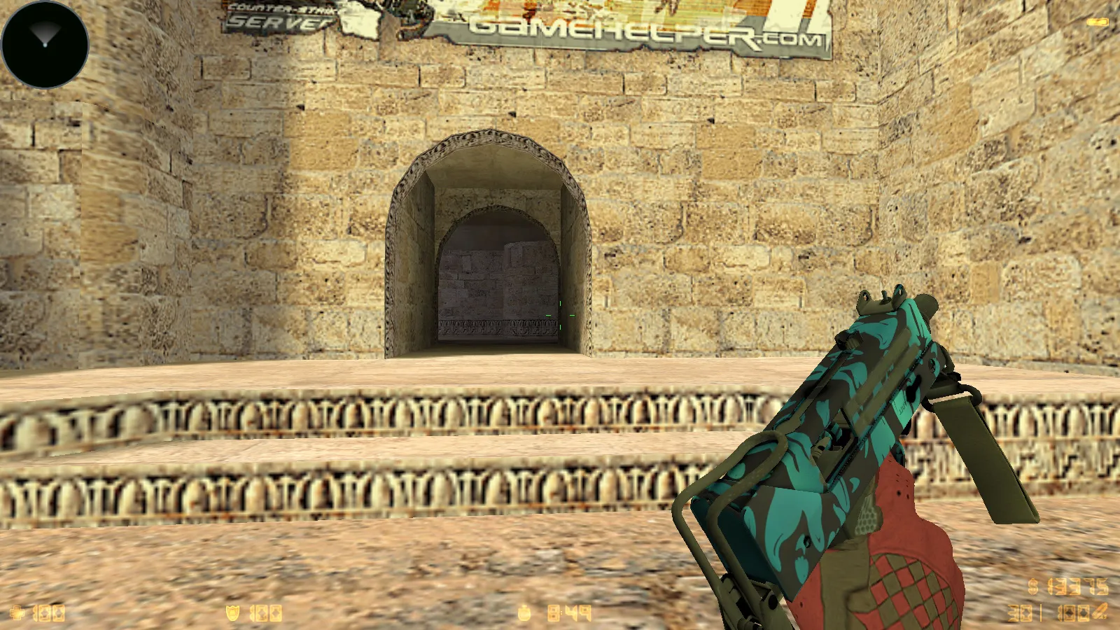 Скриншот  CS 1.6 Reborn 4554/8610: сборка с CS2 скинами, перчатками, звуками, музыкой, радаром и оптимизированным конфигом