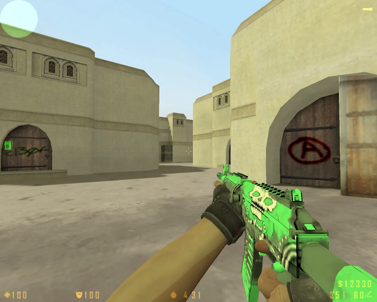 Скриншот  CS 1.6 Refined: 12 правок, 27 скинов с Bloodhound, красные/синие модели, темное меню и оптимизированный конфиг