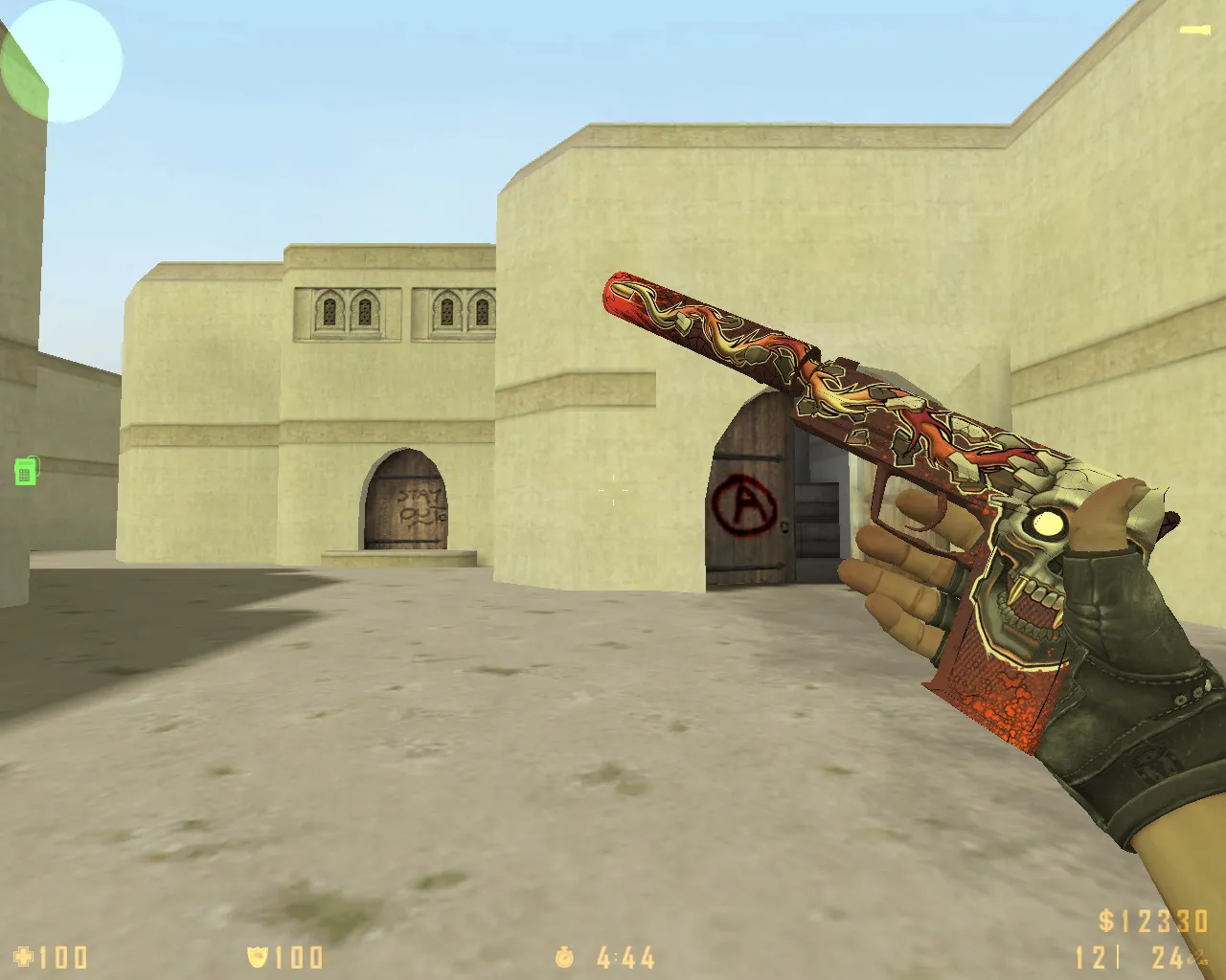 Скриншот  CS 1.6 Refined: 12 правок, 27 скинов с Bloodhound, красные/синие модели, темное меню и оптимизированный конфиг