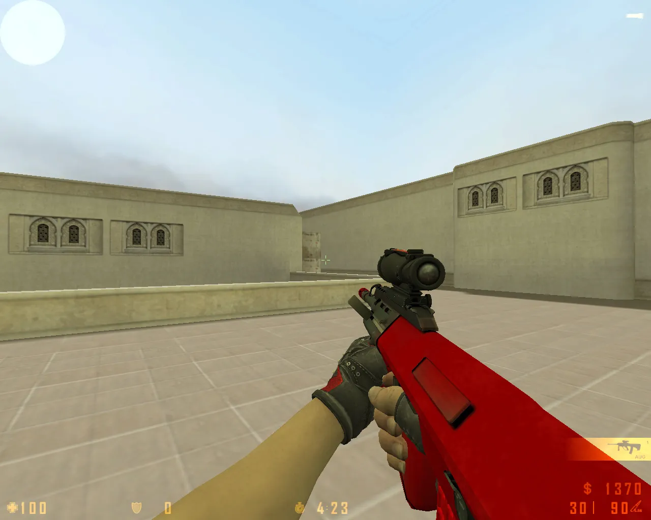 Скриншот  CS 1.6 Refined: 12 правок, 27 скинов с Bloodhound, красные/синие модели, темное меню и оптимизированный конфиг