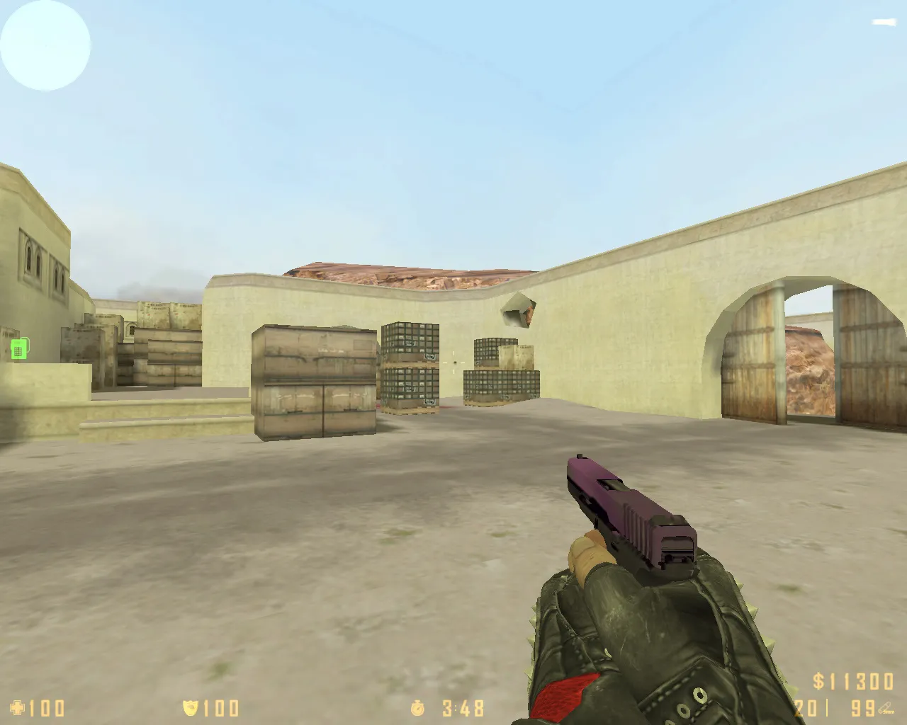 Скриншот  CS 1.6 Refined: 12 правок, 27 скинов с Bloodhound, красные/синие модели, темное меню и оптимизированный конфиг