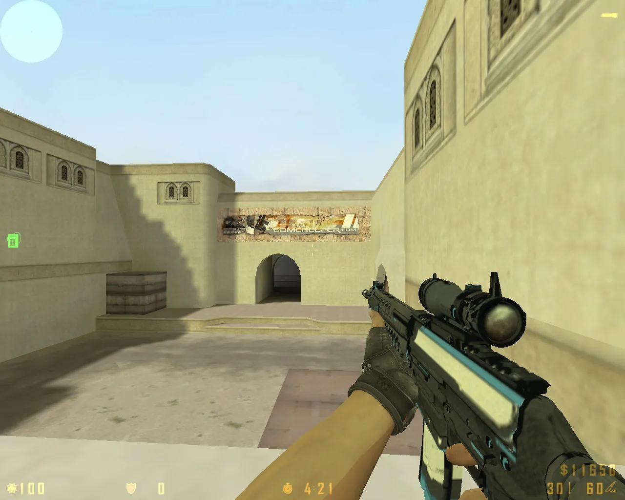 Скриншот  CS 1.6 Refined: 12 правок, 27 скинов с Bloodhound, красные/синие модели, темное меню и оптимизированный конфиг