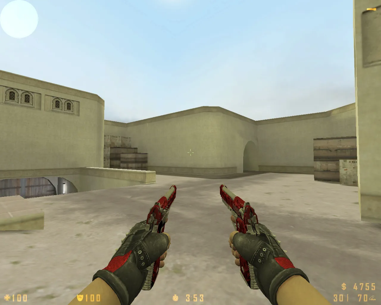 Скриншот  CS 1.6 Refined: 12 правок, 27 скинов с Bloodhound, красные/синие модели, темное меню и оптимизированный конфиг