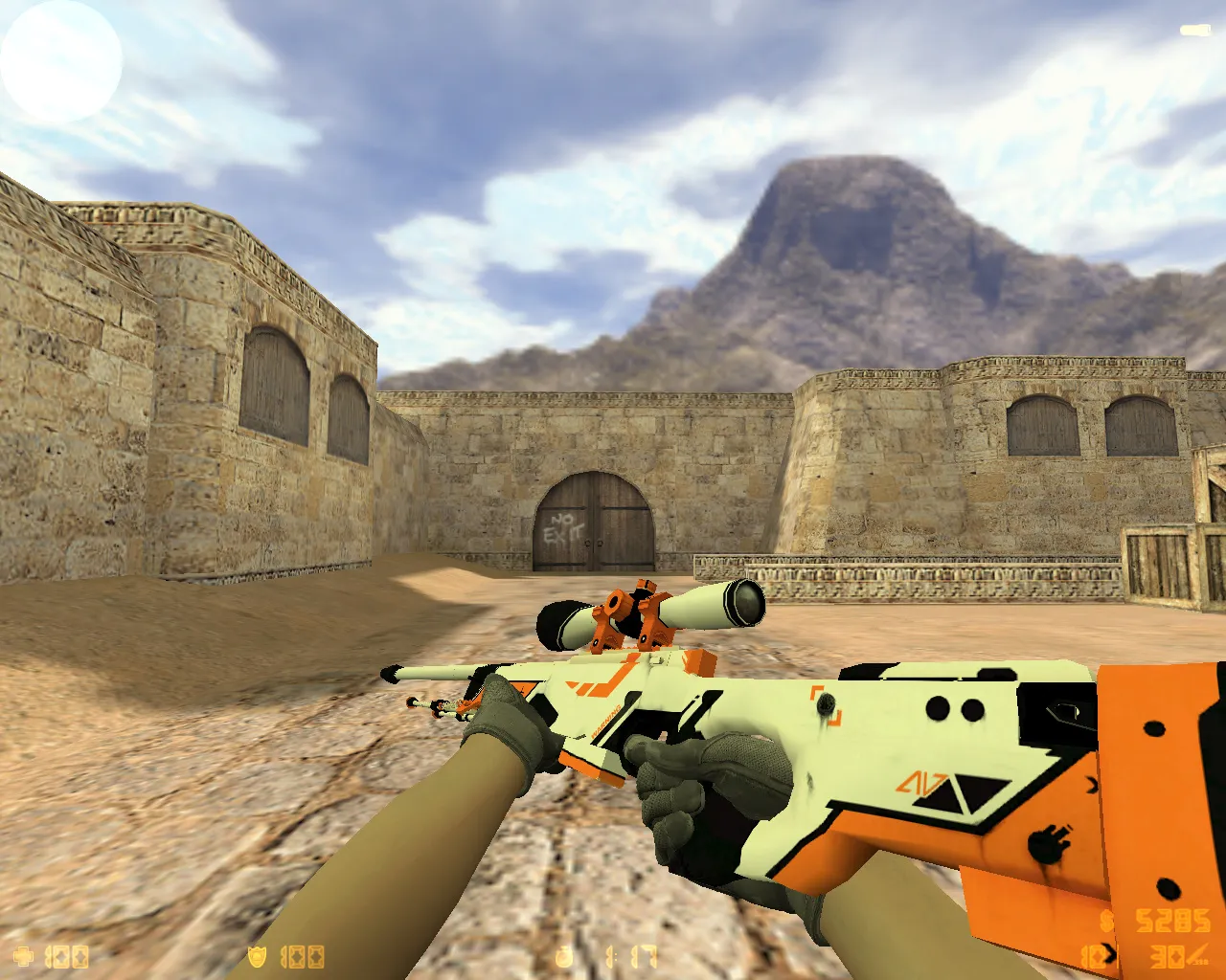 Скриншот CS 1.6 Refresh: 10 правок, 27 скинов, перчатки спецназа, темная тема меню и оптимизированный конфиг