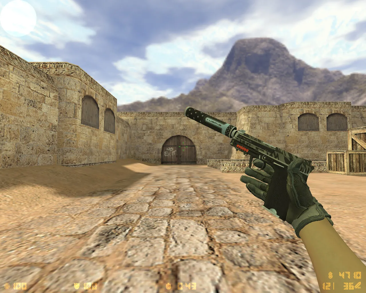 Скриншот  CS 1.6 Refresh: 10 правок, 27 скинов, перчатки спецназа, темная тема меню и оптимизированный конфиг