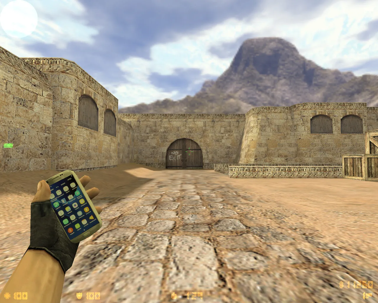 Скриншот  CS 1.6 Refresh: 10 правок, 27 скинов, перчатки спецназа, темная тема меню и оптимизированный конфиг