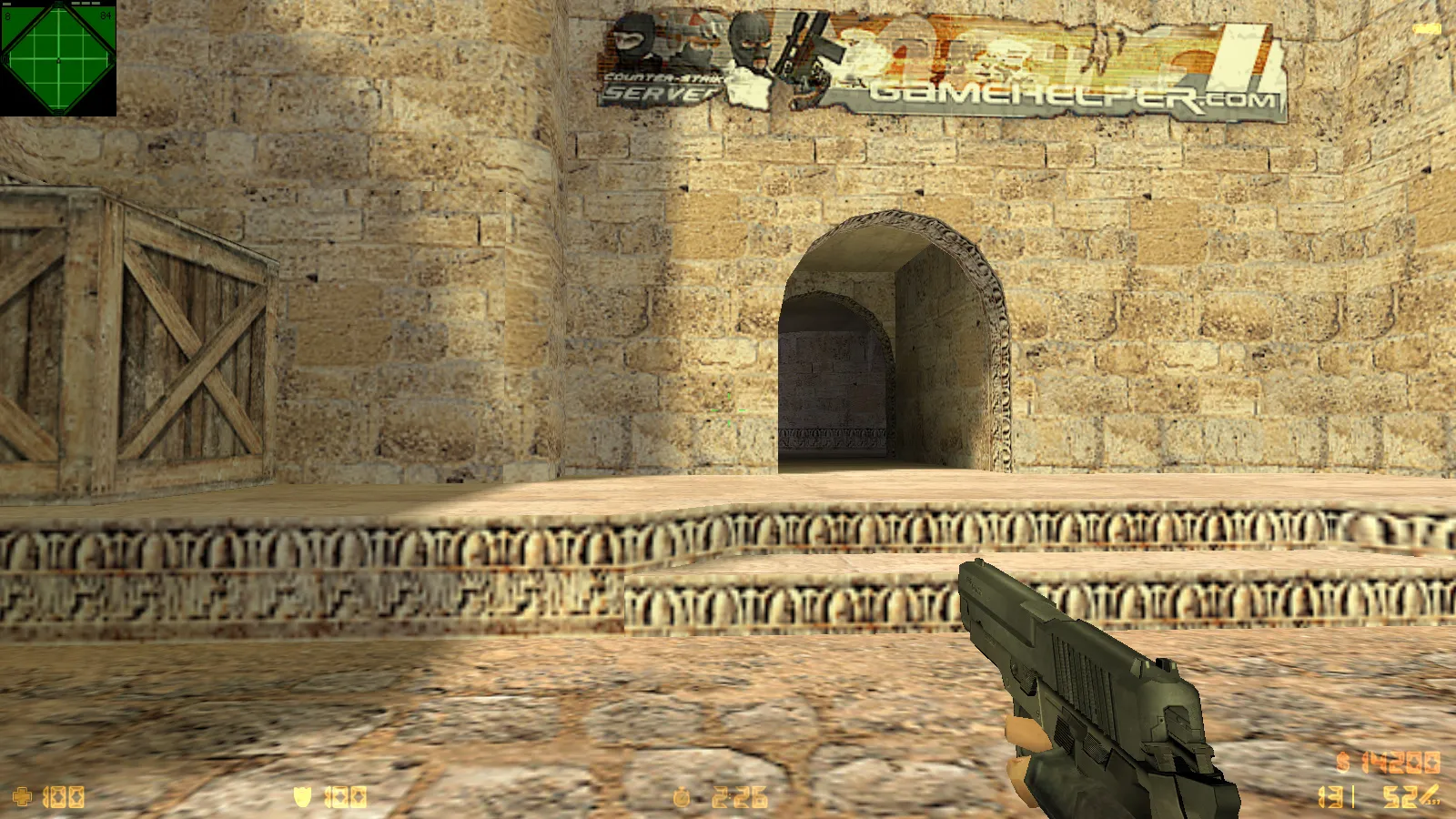 Скриншот  CS 1.6 Reloaded: скины и графика, оптимальный конфиг, звуки, радар и темное меню