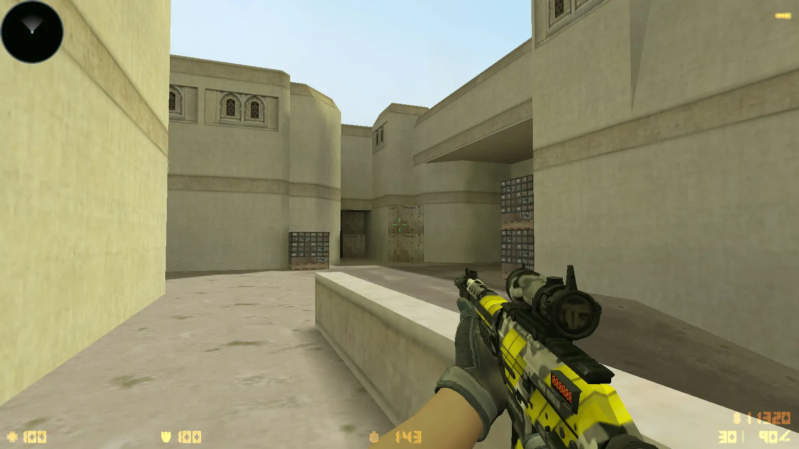 Скриншот  CS 1.6 Remastered: сборка с 12 аддонами, улучшенные звуки и текстуры, оптимизированный cfg и запуск без подмены MasterServer