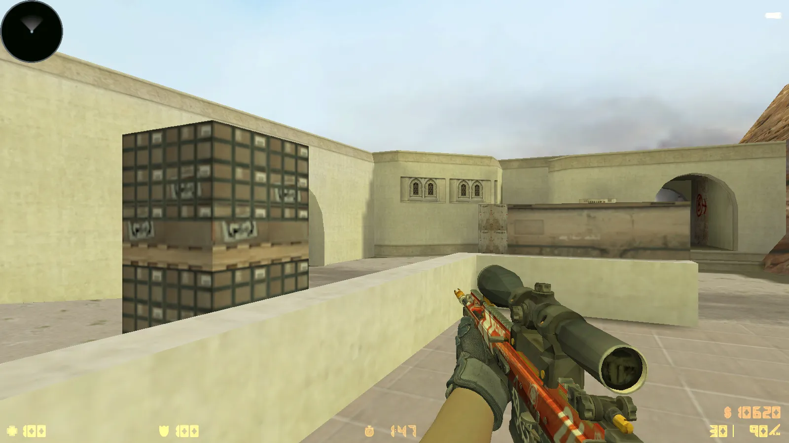 Скриншот  CS 1.6 Remastered: сборка с 12 аддонами, улучшенные звуки и текстуры, оптимизированный cfg и запуск без подмены MasterServer