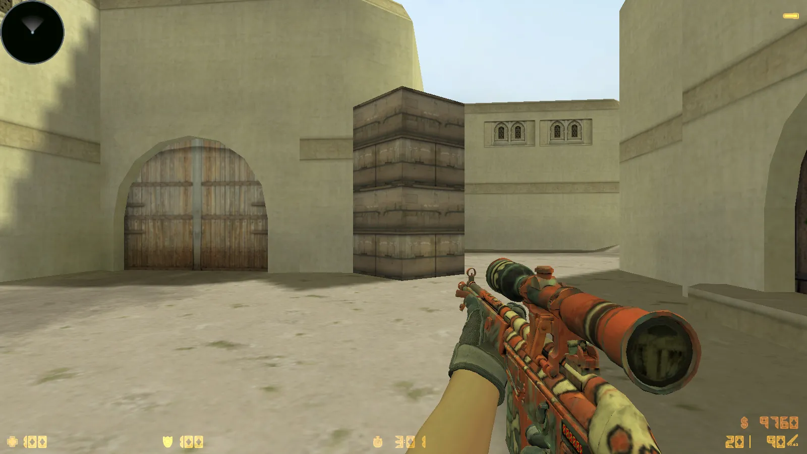 Скриншот  CS 1.6 Remastered: сборка с 12 аддонами, улучшенные звуки и текстуры, оптимизированный cfg и запуск без подмены MasterServer