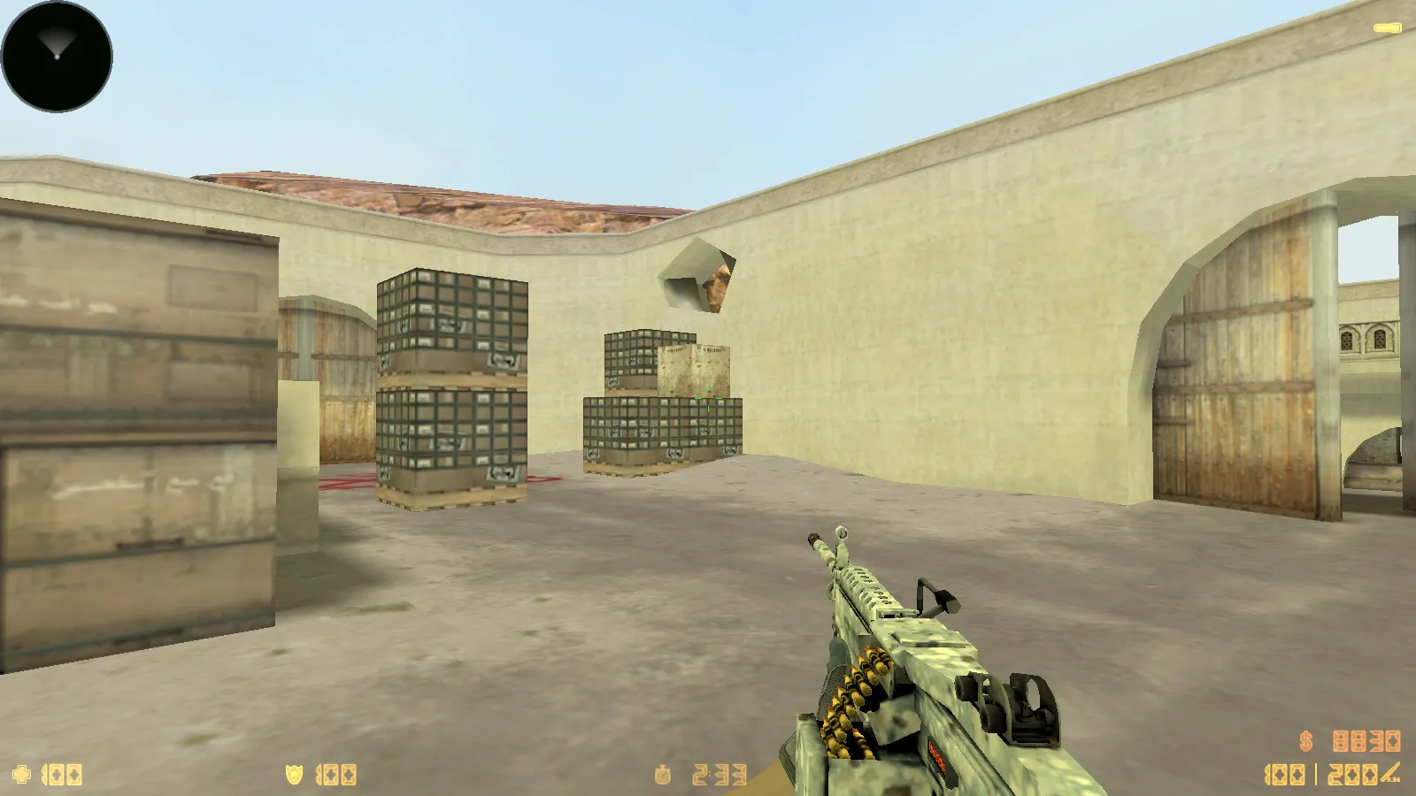 Скриншот  CS 1.6 Remastered: сборка с 12 аддонами, улучшенные звуки и текстуры, оптимизированный cfg и запуск без подмены MasterServer