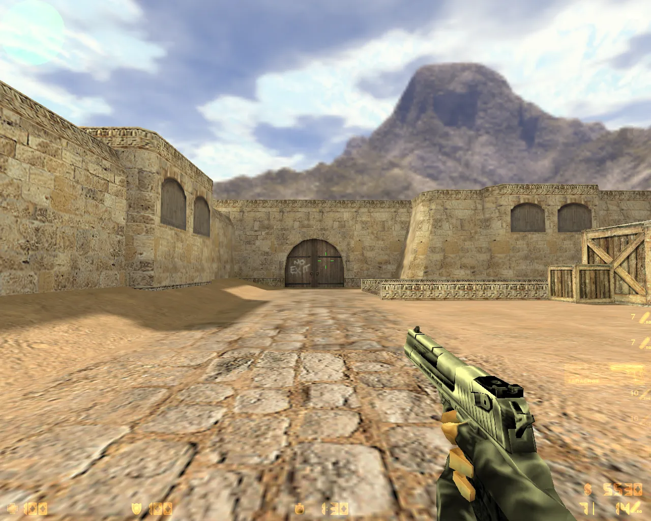 Скриншот  CS 1.6 «Ретро версия 1.5» — сборка с оружием v_/p_/w_, меню 1.5 и чистым config.cfg