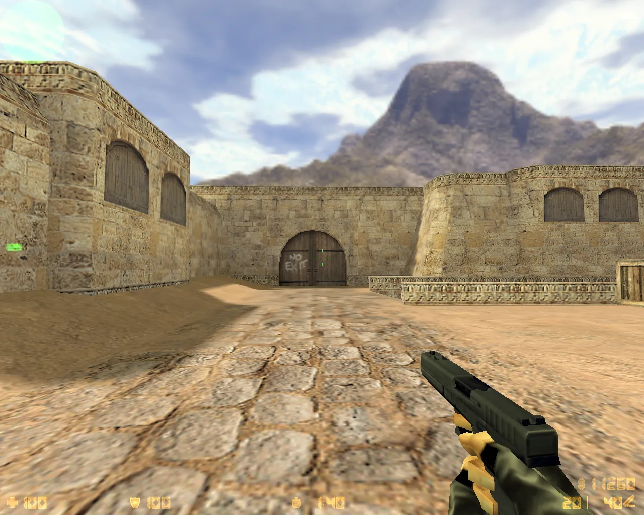 Скриншот  CS 1.6 «Ретро версия 1.5» — сборка с оружием v_/p_/w_, меню 1.5 и чистым config.cfg