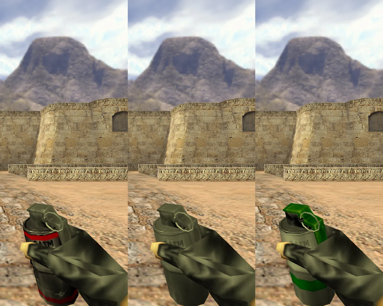 Скриншот  CS 1.6 «Ретро версия 1.5» — сборка с оружием v_/p_/w_, меню 1.5 и чистым config.cfg