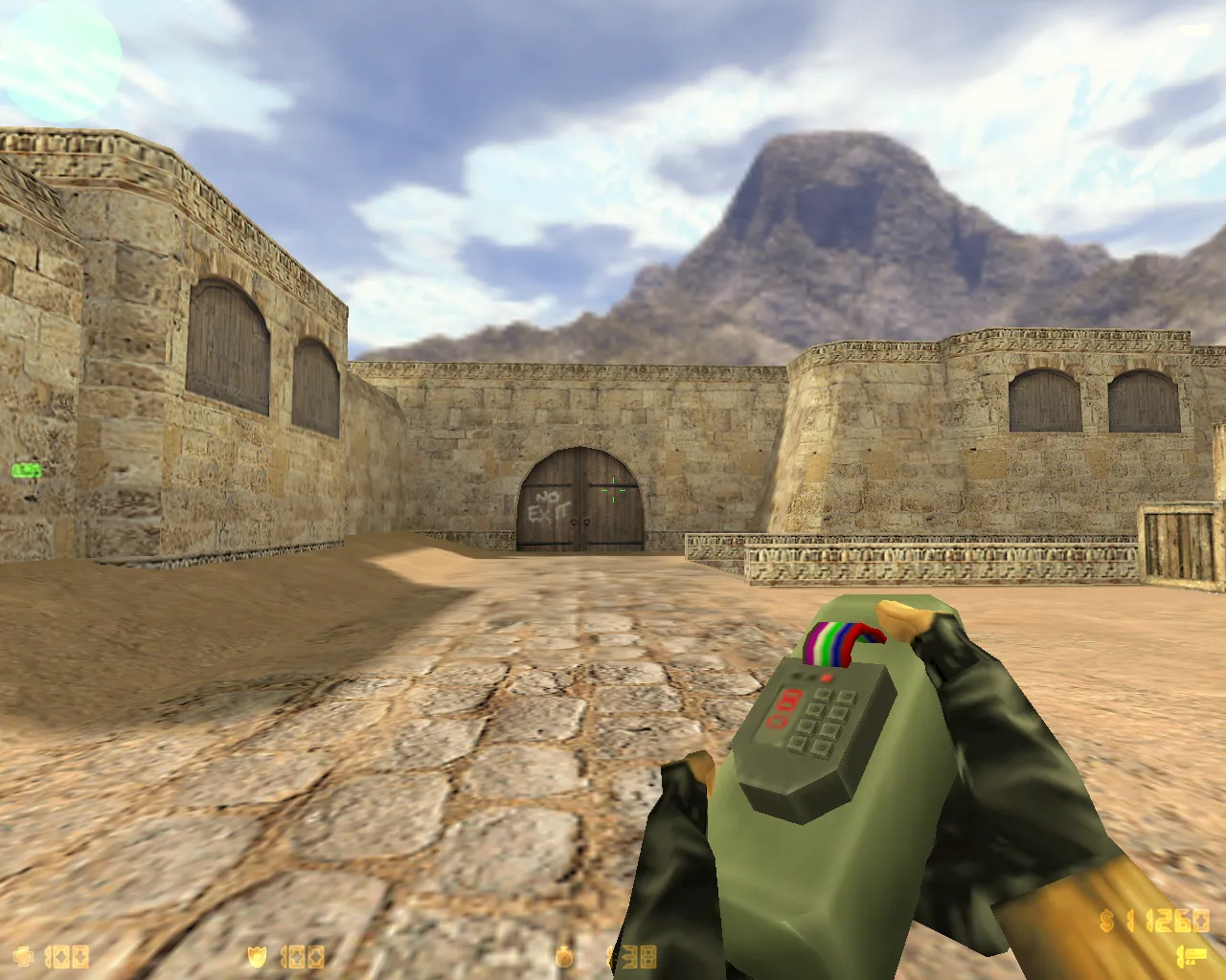 Скриншот  CS 1.6 «Ретро версия 1.5» — сборка с оружием v_/p_/w_, меню 1.5 и чистым config.cfg