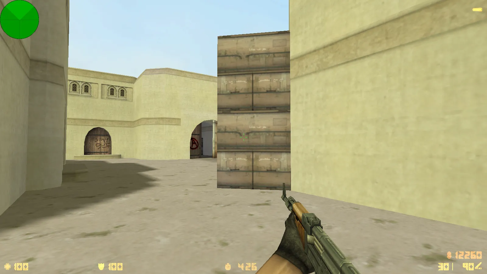 Скриншот CS 1.6 Revamped: скины и графика, звуки, меню, оптимизированный конфиг, модели оружия и текстуры