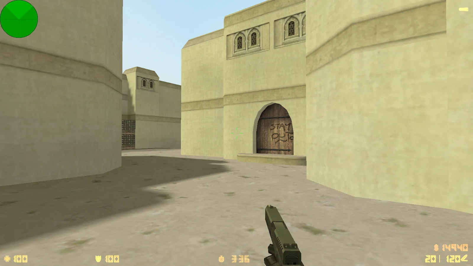 Скриншот  CS 1.6 Revamped: скины и графика, звуки, меню, оптимизированный конфиг, модели оружия и текстуры