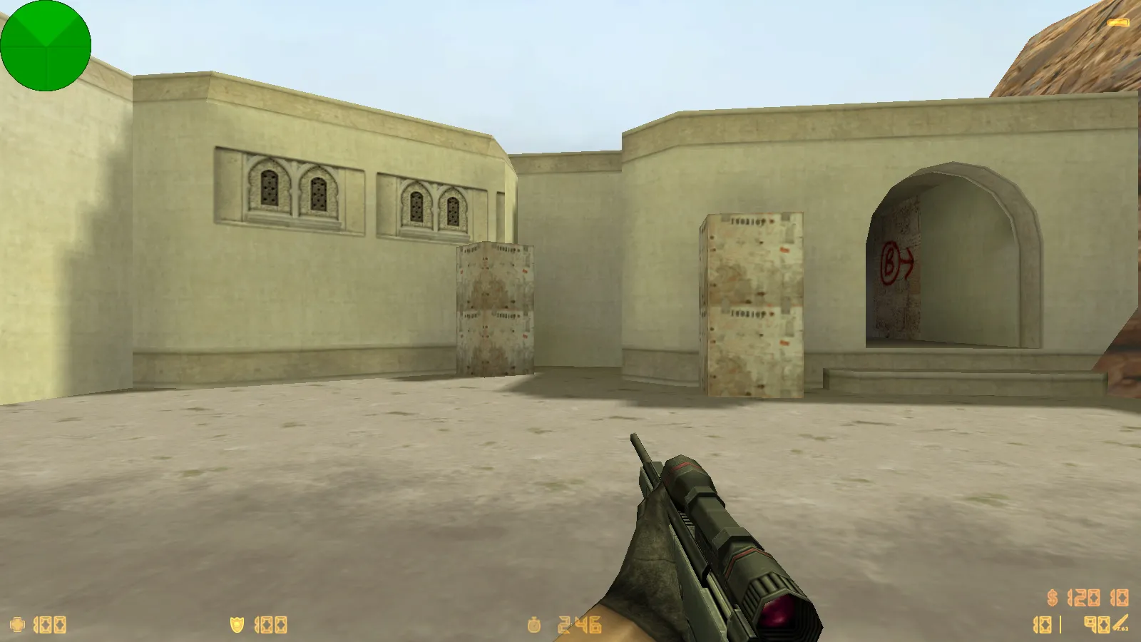 Скриншот  CS 1.6 Revamped: скины и графика, звуки, меню, оптимизированный конфиг, модели оружия и текстуры