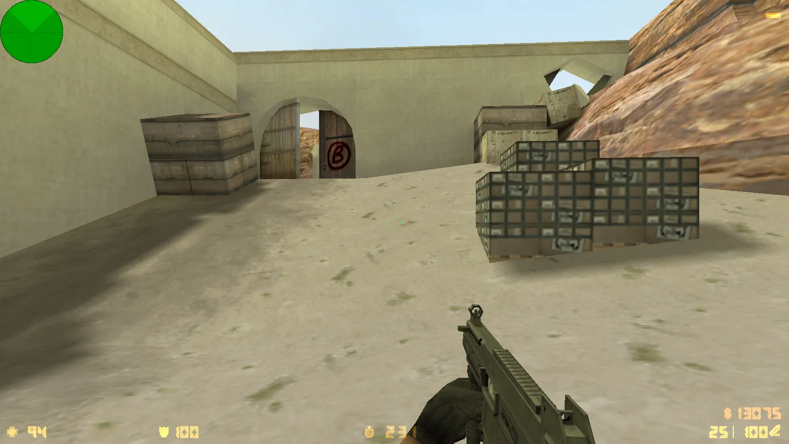 Скриншот  CS 1.6 Revamped: скины и графика, звуки, меню, оптимизированный конфиг, модели оружия и текстуры