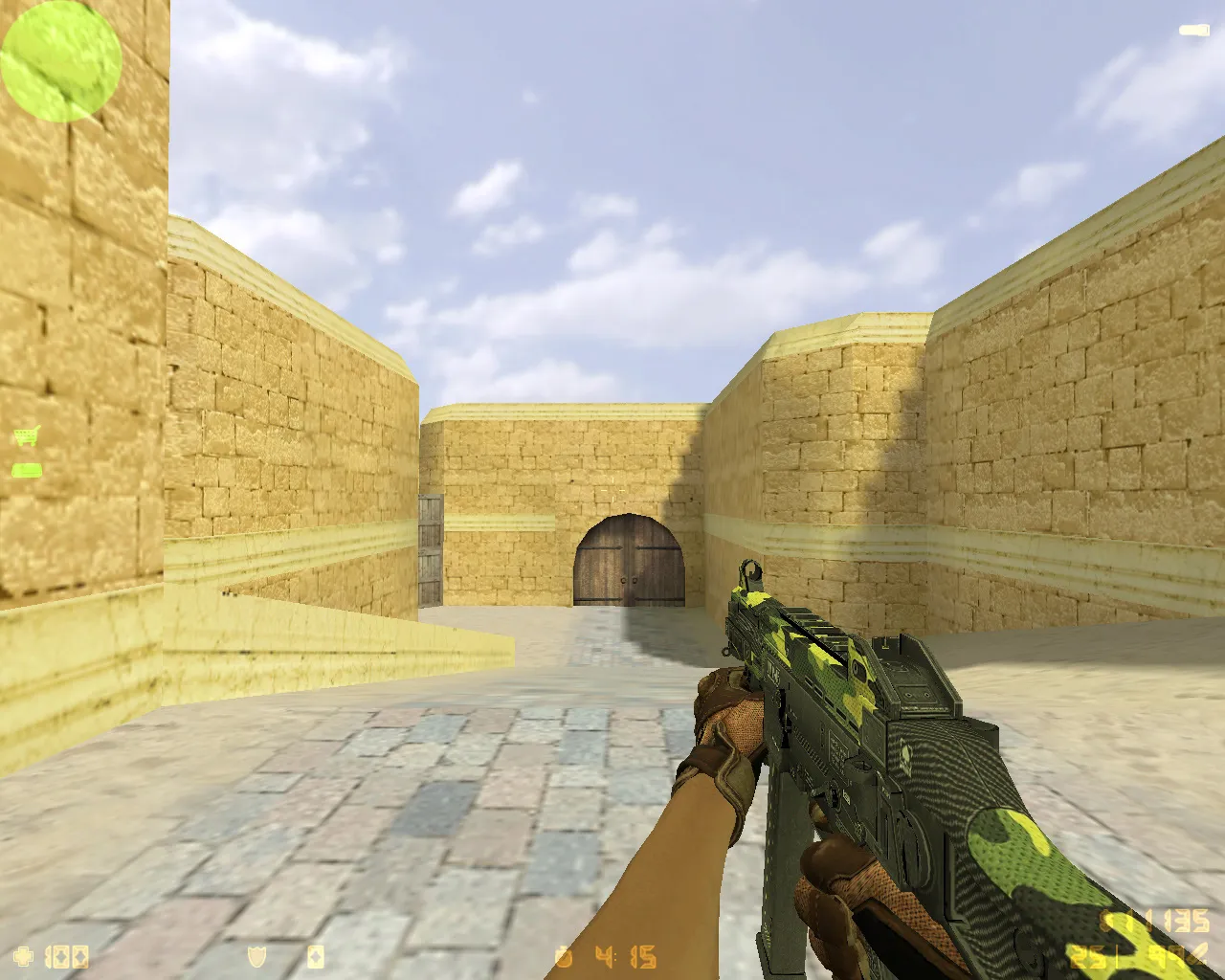 Скриншот  CS 1.6 Revision — сборка с 24 скинами, Ninjas in Pyjamas перчатками, темной темой меню и оптимизированным config.cfg