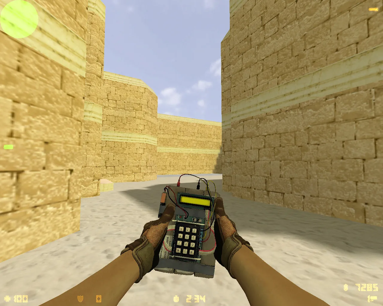 Скриншот  CS 1.6 Revision — сборка с 24 скинами, Ninjas in Pyjamas перчатками, темной темой меню и оптимизированным config.cfg