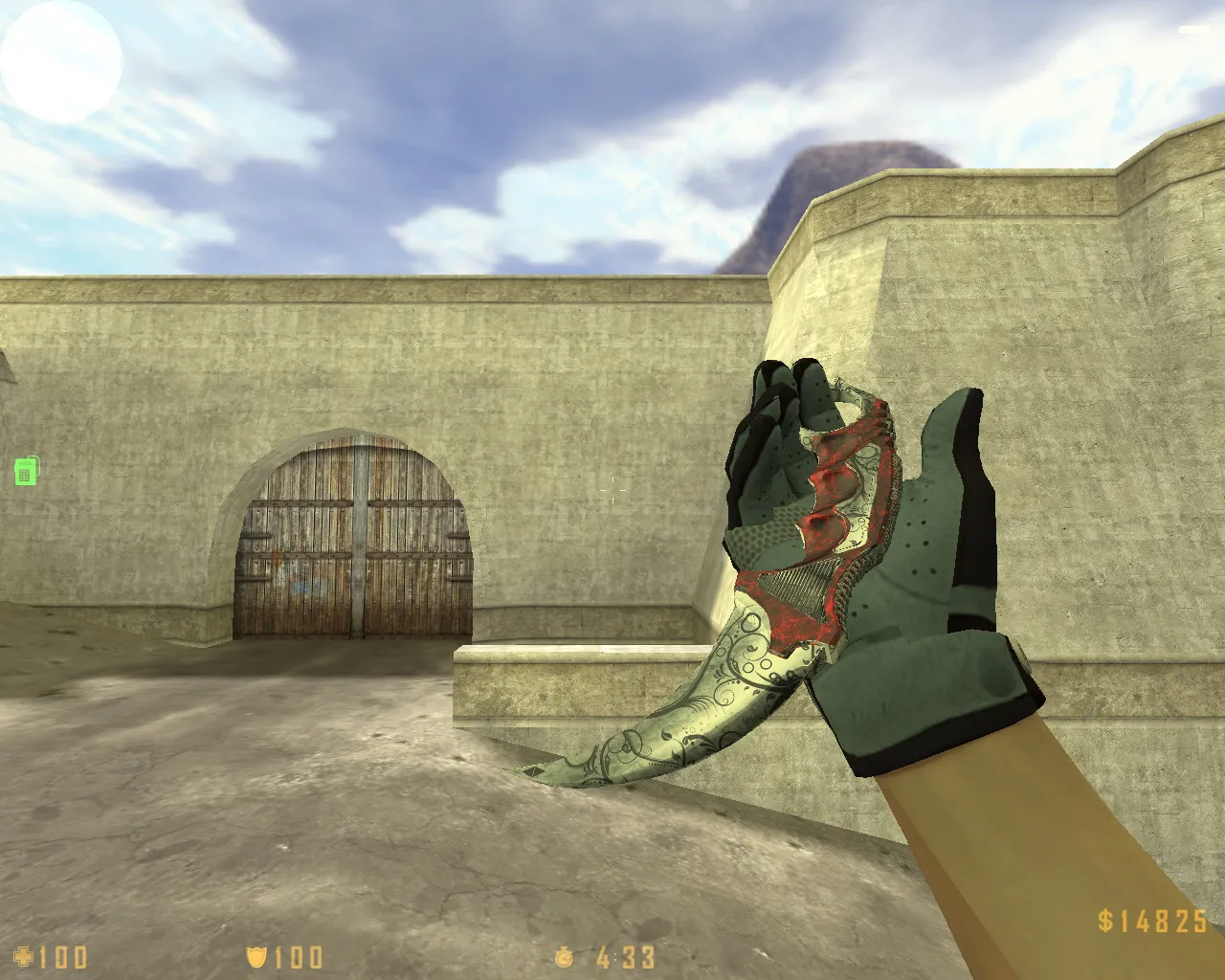 Скриншот CS 1.6 Revolt: скины и графика, 11 правок, 27 моделей, темное меню, звуки и конфиг