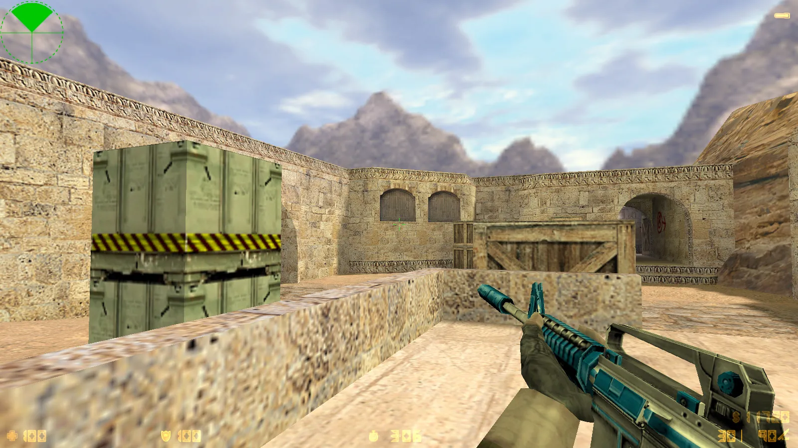 Скриншот CS 1.6 Revolution: сборка со скинами, темным меню, 8 апдейтами, оптимизированным конфигом и звуками