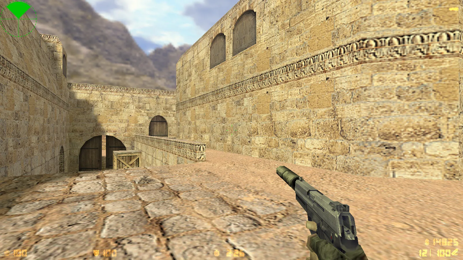 Скриншот  CS 1.6 Revolution: сборка со скинами, темным меню, 8 апдейтами, оптимизированным конфигом и звуками