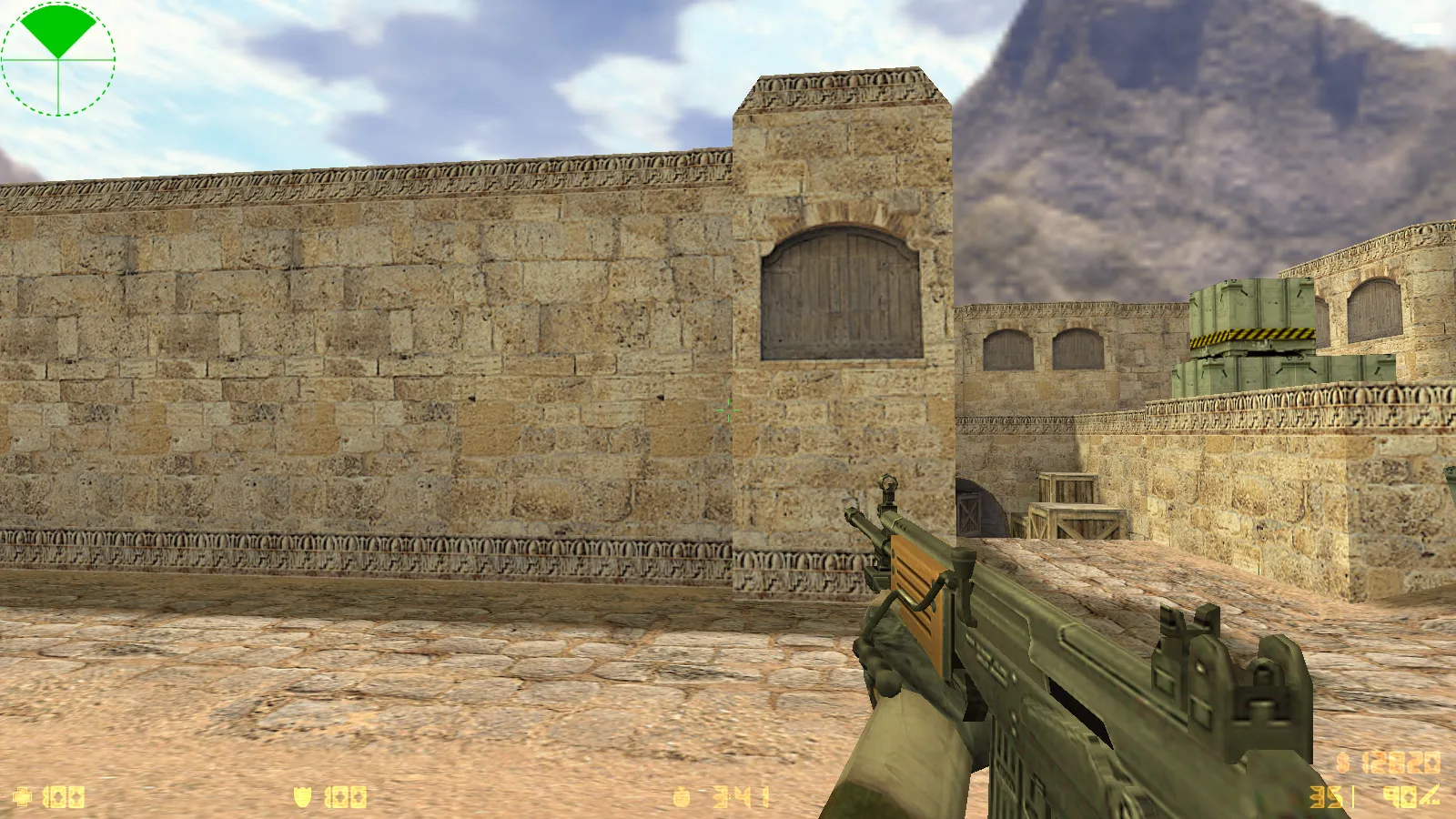 Скриншот  CS 1.6 Revolution: сборка со скинами, темным меню, 8 апдейтами, оптимизированным конфигом и звуками