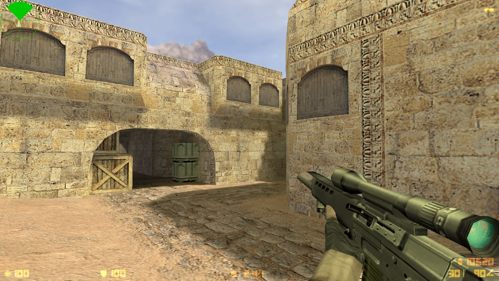 Скриншот  CS 1.6 Revolution: сборка со скинами, темным меню, 8 апдейтами, оптимизированным конфигом и звуками