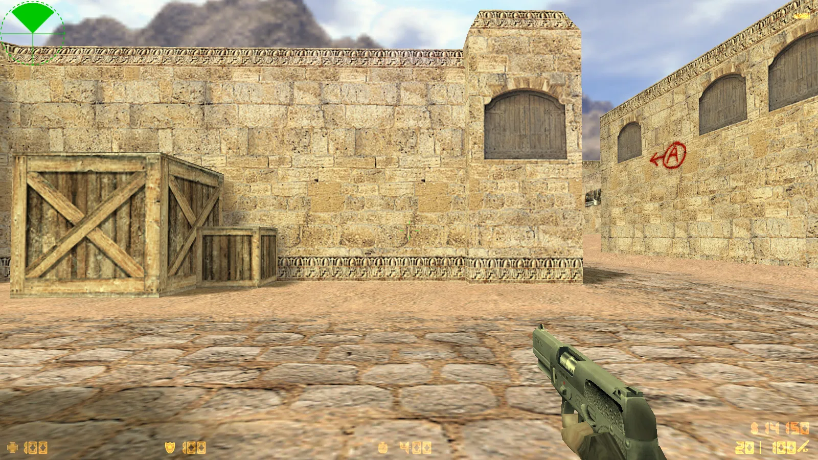 Скриншот  CS 1.6 Revolution: сборка со скинами, темным меню, 8 апдейтами, оптимизированным конфигом и звуками