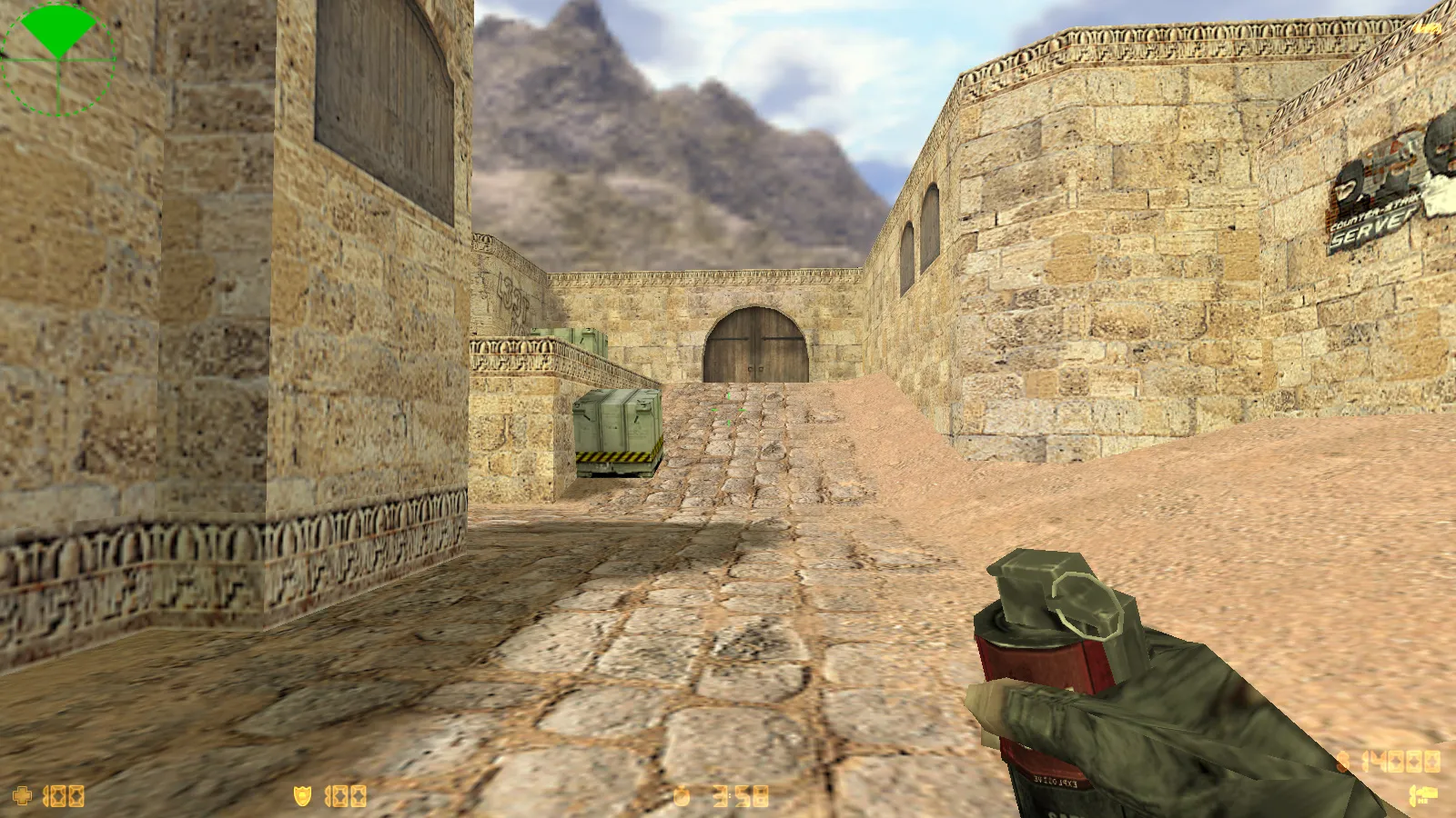 Скриншот  CS 1.6 Revolution: сборка со скинами, темным меню, 8 апдейтами, оптимизированным конфигом и звуками