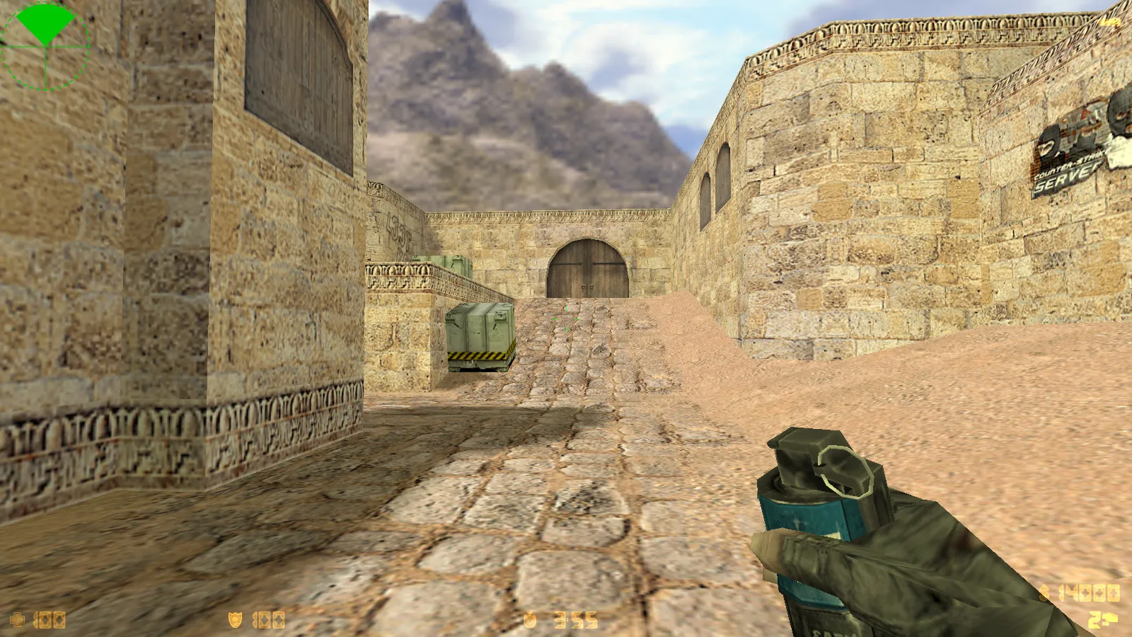 Скриншот  CS 1.6 Revolution: сборка со скинами, темным меню, 8 апдейтами, оптимизированным конфигом и звуками