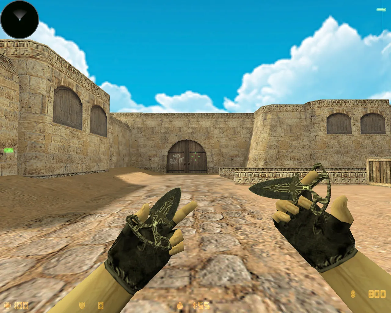 Скриншот CS 1.6 «Хищные воды» (Riptide): скины из кейса, звуки, меню и графика под летний стиль