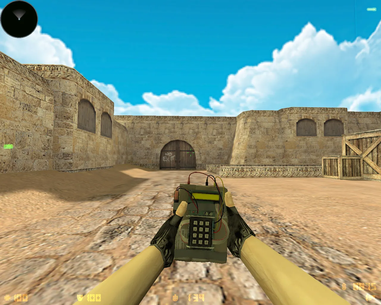 Скриншот  CS 1.6 «Хищные воды» (Riptide): скины из кейса, звуки, меню и графика под летний стиль