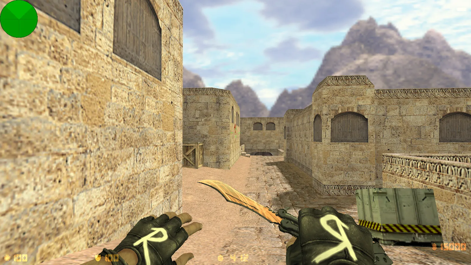 Скриншот CS 1.6 от Rush Show: блогерская сборка с темной темой меню, 10 скинами и оптимизированным конфигом