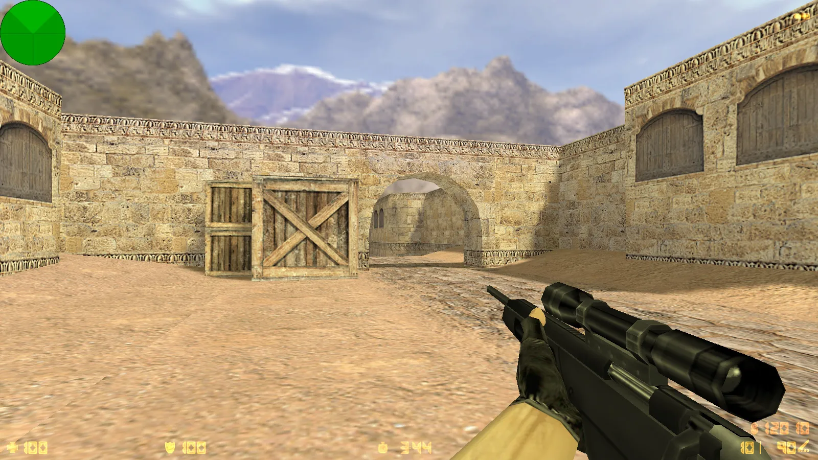 Скриншот  CS 1.6 от Rush Show: блогерская сборка с темной темой меню, 10 скинами и оптимизированным конфигом