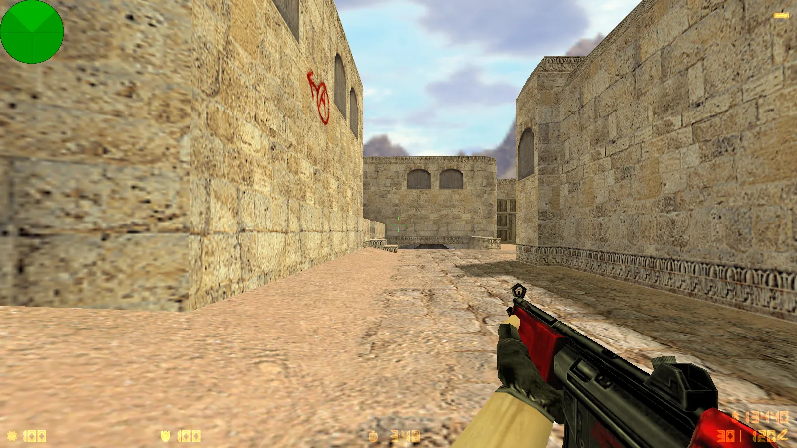 Скриншот  CS 1.6 от Rush Show: блогерская сборка с темной темой меню, 10 скинами и оптимизированным конфигом