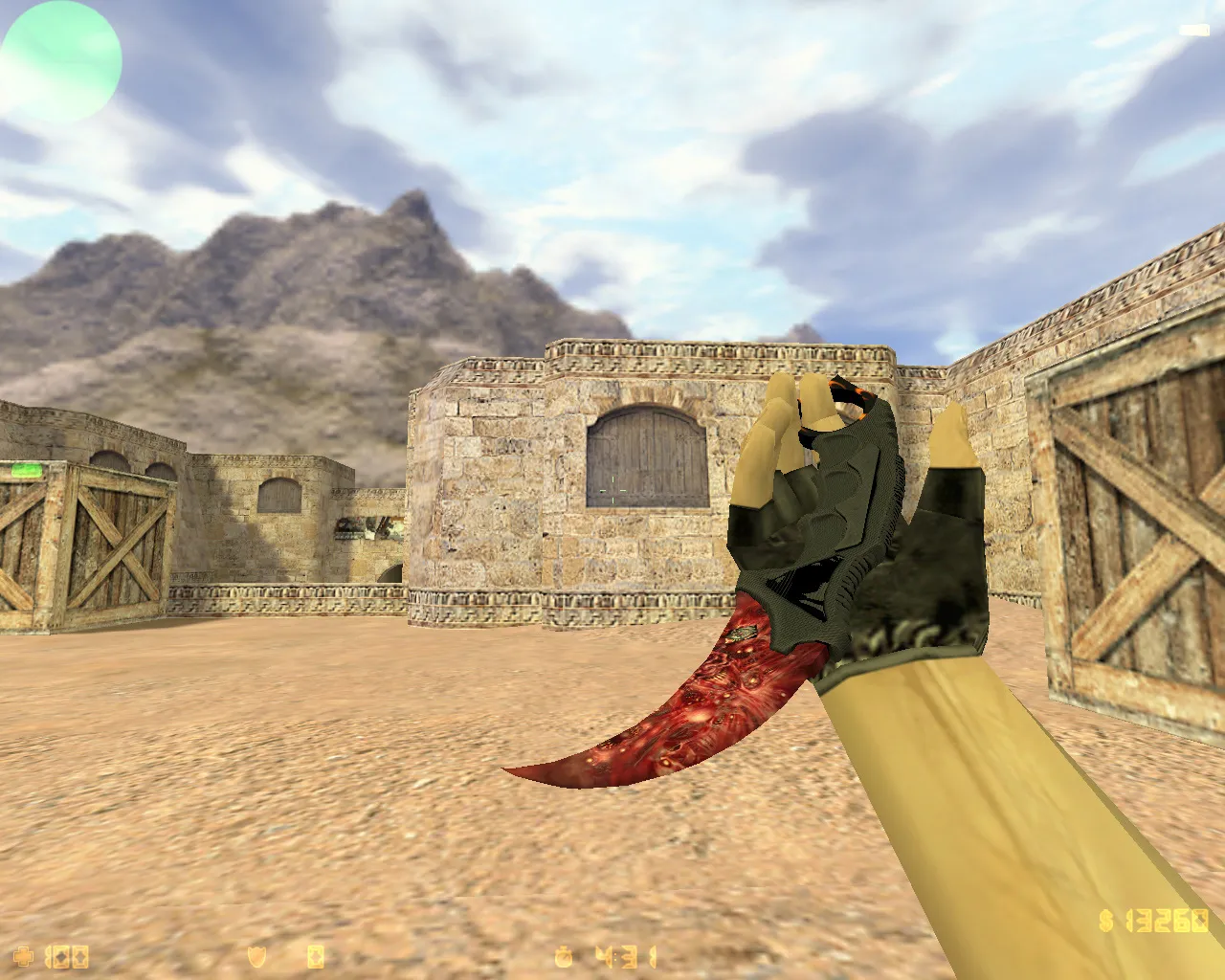 Скриншот CS 1.6 от Русского Мясника: блогерская сборка с конфигом, мясными скинами, радиосетами и настройками для FPS