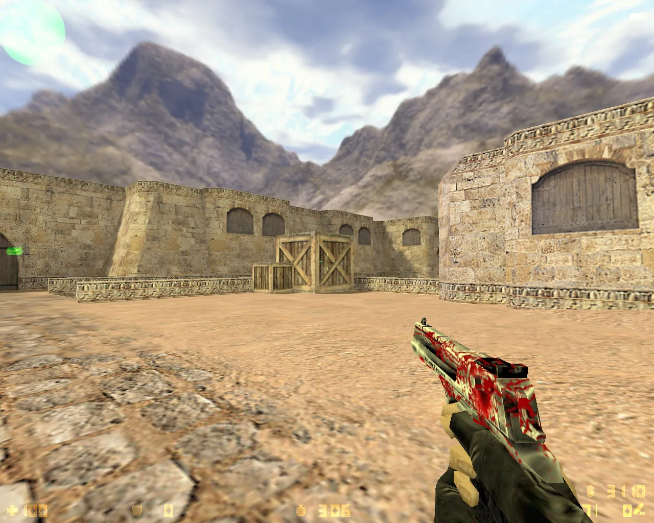 Скриншот  CS 1.6 от Русского Мясника: блогерская сборка с конфигом, мясными скинами, радиосетами и настройками для FPS