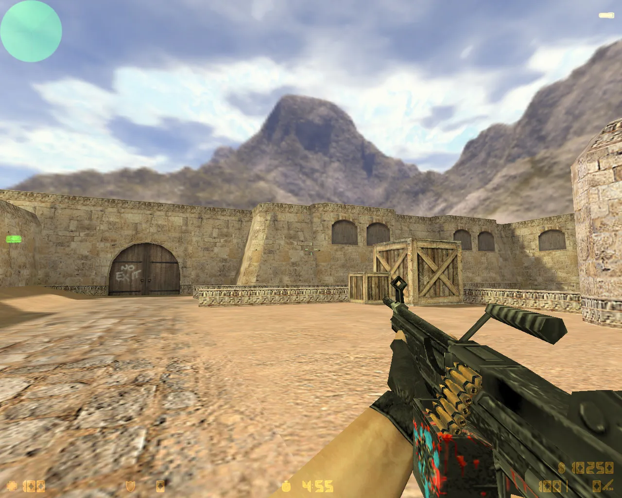 Скриншот  CS 1.6 от Русского Мясника: блогерская сборка с конфигом, мясными скинами, радиосетами и настройками для FPS