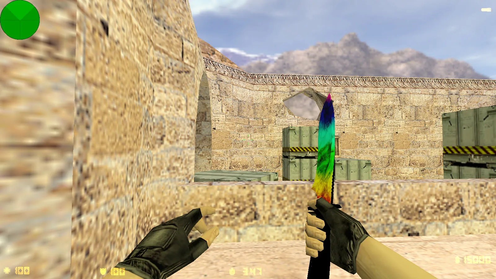 Скриншот CS 1.6 от S0AIS: сборка с 5 обновками, скины, тема меню, запуск и стабильная работа на Windows