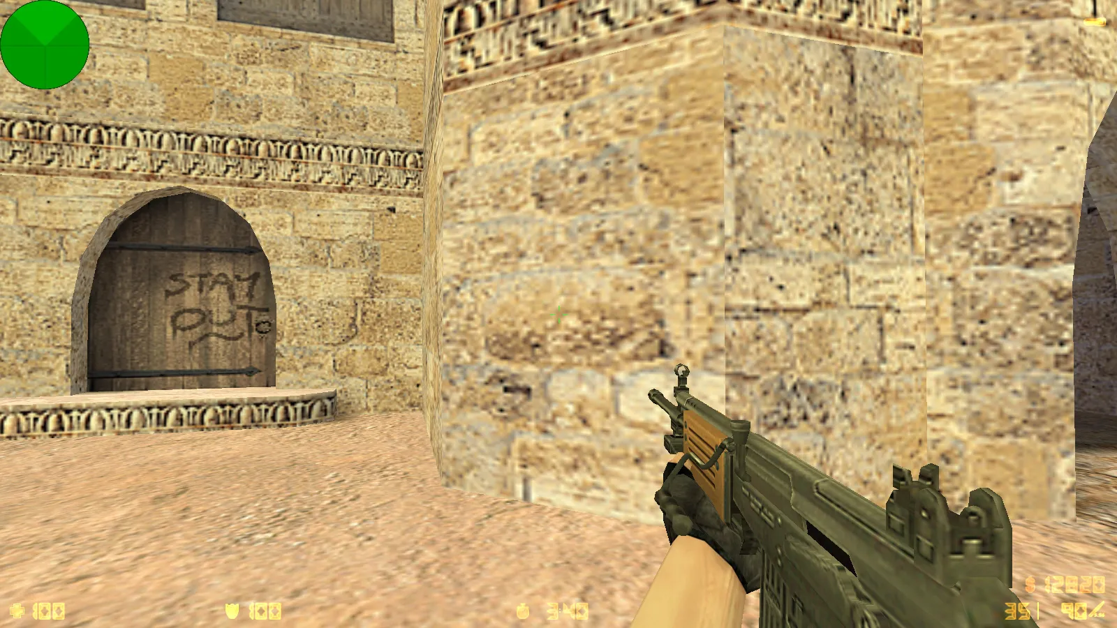 Скриншот  CS 1.6 SK Gaming: скины оружия, красно-синие модели, темное меню, оптимизированный config.cfg и чистая установка