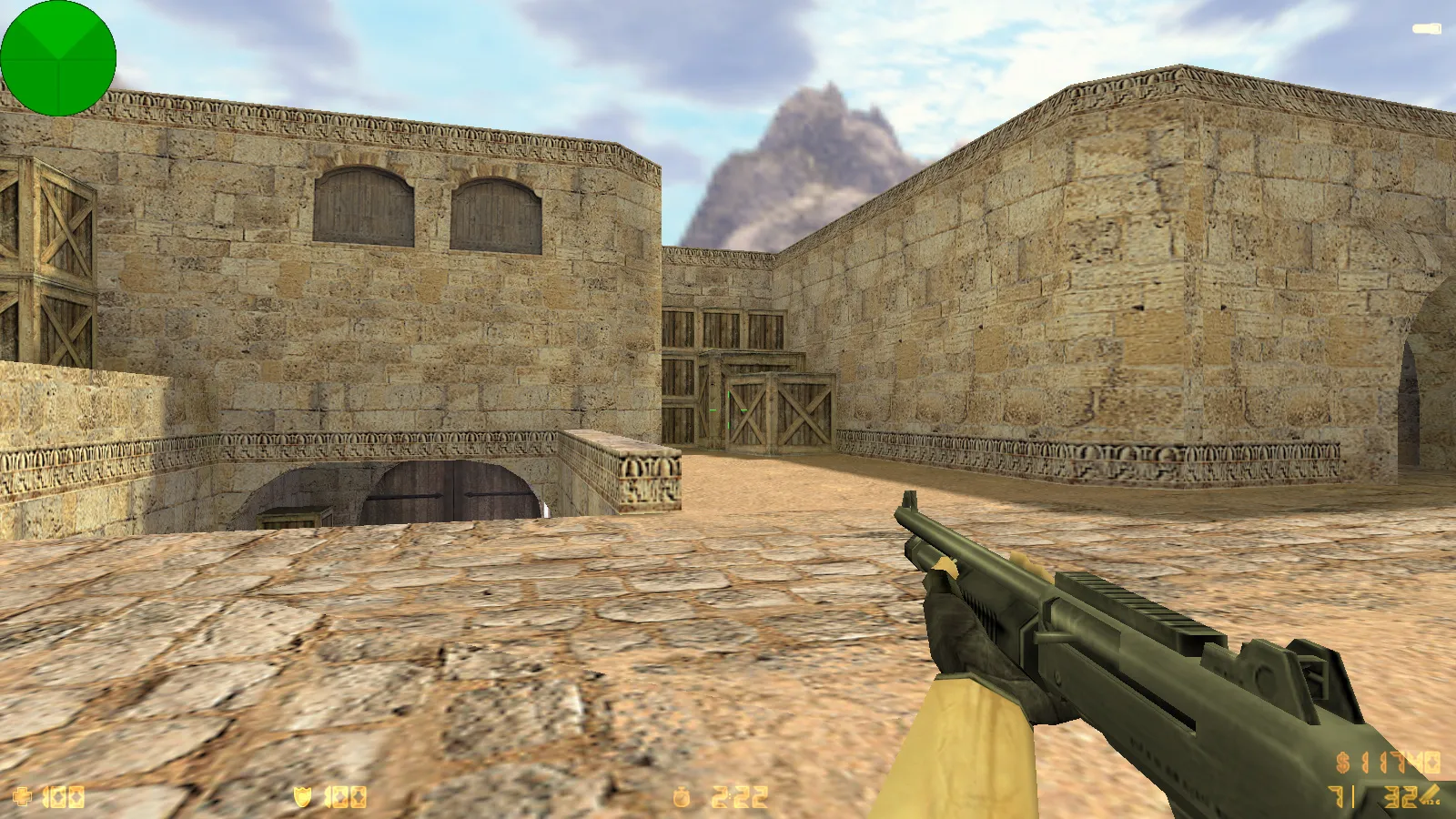 Скриншот  CS 1.6 SK Gaming: скины оружия, красно-синие модели, темное меню, оптимизированный config.cfg и чистая установка