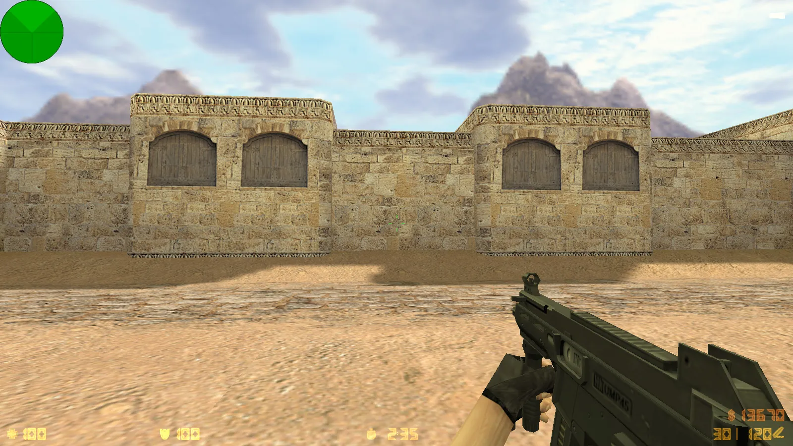 Скриншот  CS 1.6 SK Gaming: скины оружия, красно-синие модели, темное меню, оптимизированный config.cfg и чистая установка