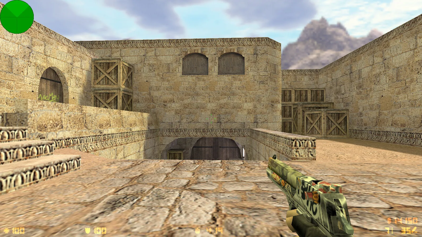 Скриншот  CS 1.6 от Саймона: блогерская сборка с 9 апгрейдами, скины оружия, темное меню, оптимизированный конфиг и стабильный запуск