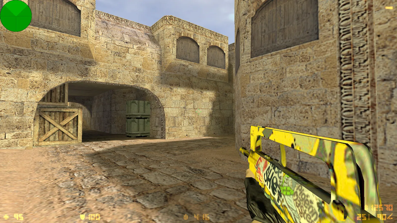 Скриншот  CS 1.6 от Саймона: блогерская сборка с 9 апгрейдами, скины оружия, темное меню, оптимизированный конфиг и стабильный запуск