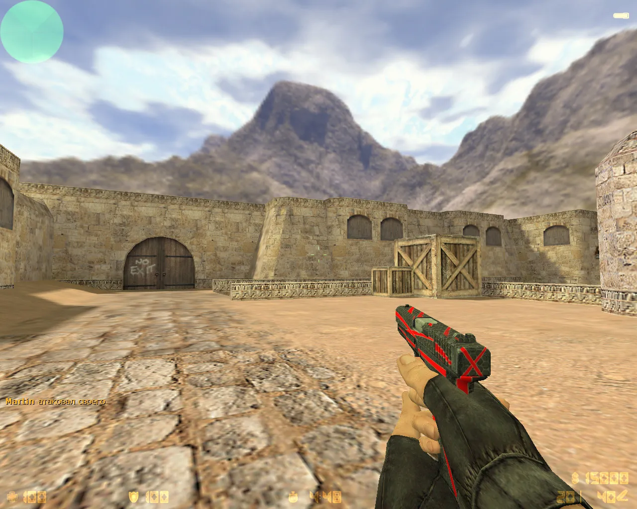 Скриншот  CS 1.6 от Сантехника: блогерская сборка CAHTEX NIK PLAY, черное меню, 9 скинов, оригинальный config.cfg и музыка в меню