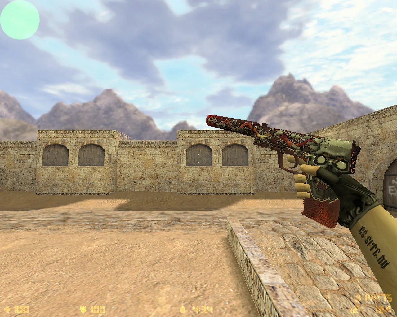 Скриншот  CS 1.6 от Сантехника: блогерская сборка CAHTEX NIK PLAY, черное меню, 9 скинов, оригинальный config.cfg и музыка в меню