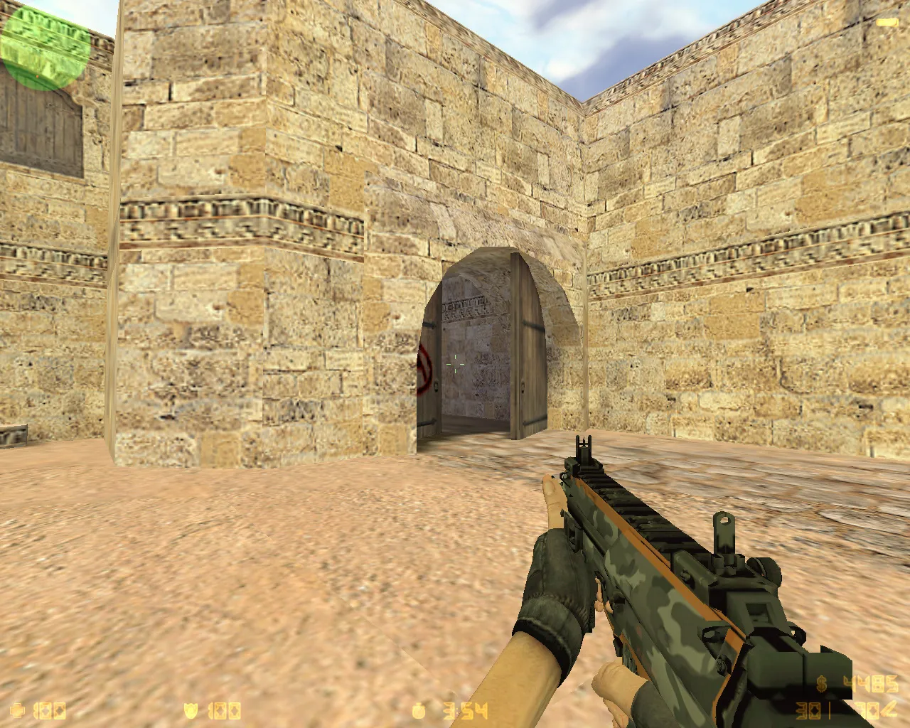 Скриншот  CS 1.6 от Сантехника: блогерская сборка CAHTEX NIK PLAY, черное меню, 9 скинов, оригинальный config.cfg и музыка в меню